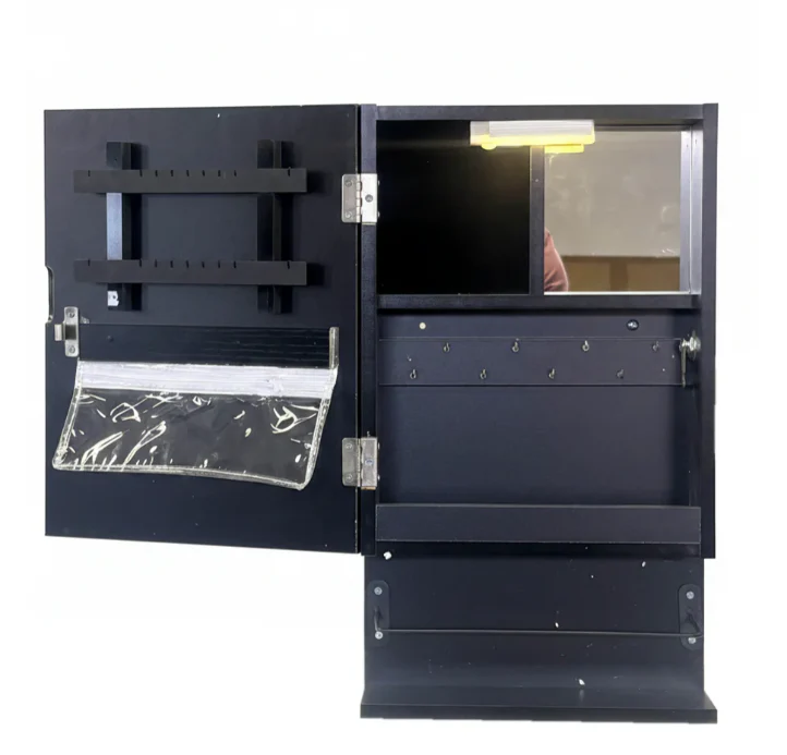 Stella Cosmetics Cabinet with LED Light - Fine Living - Image 10