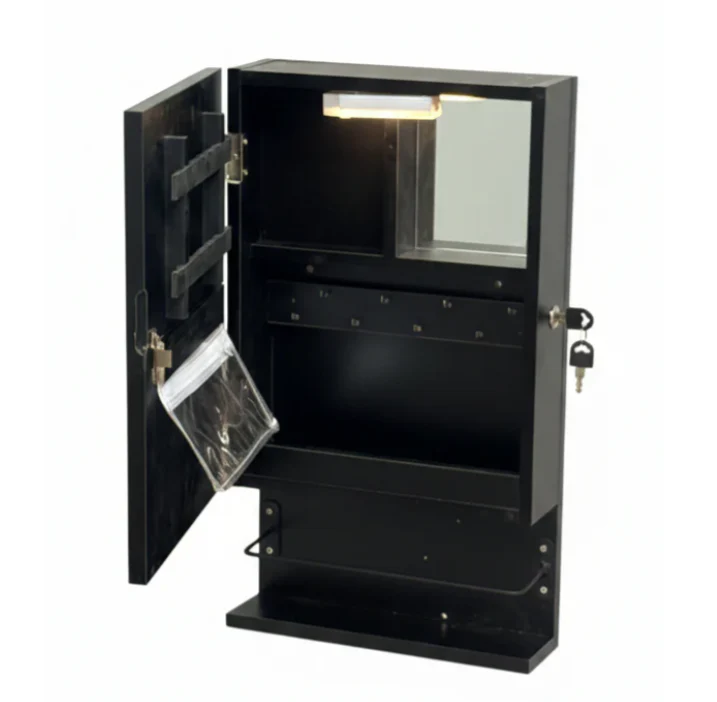 Stella Cosmetics Cabinet with LED Light - Fine Living - Image 12