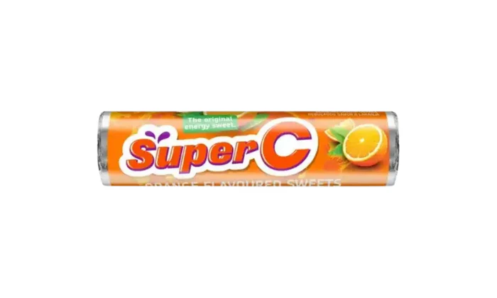 Super C Orange Flavoured Sweets 36.6g