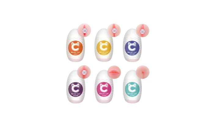 Magic Cat Super Stretch Male Masturbation Eggs