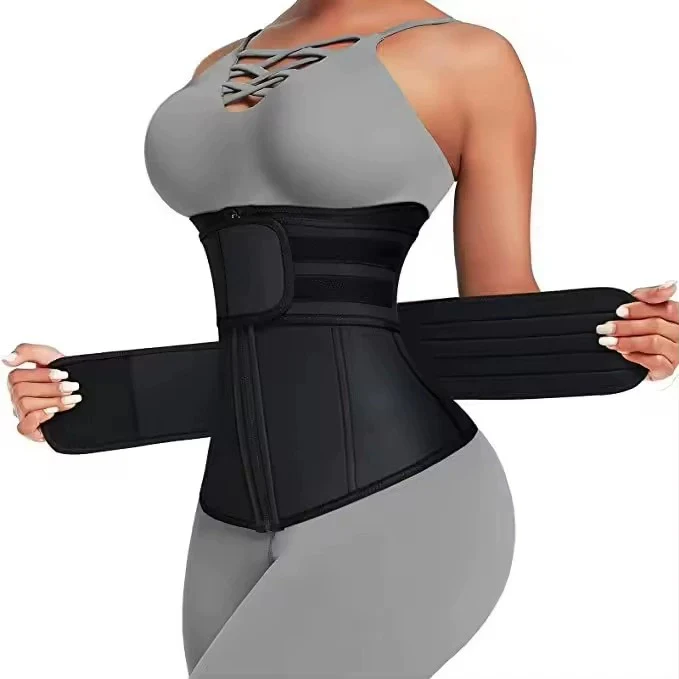 Sweat-Inducing Workout Corset Slimming Belt - Image 5