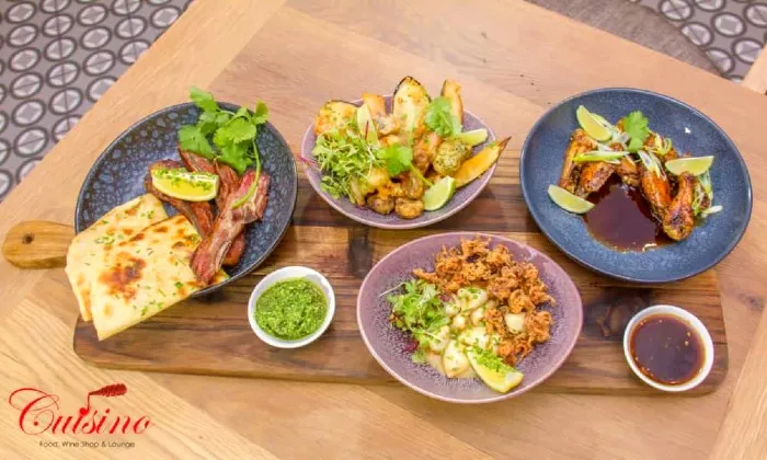 Tapas for 2, 4, or 6 including Wine Station Voucher