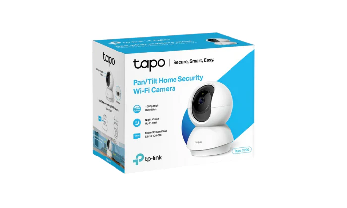 TAPO C200 Pan/Tilt Home Security Wifi Camera, 1080P, Two-Way Audio - Image 2