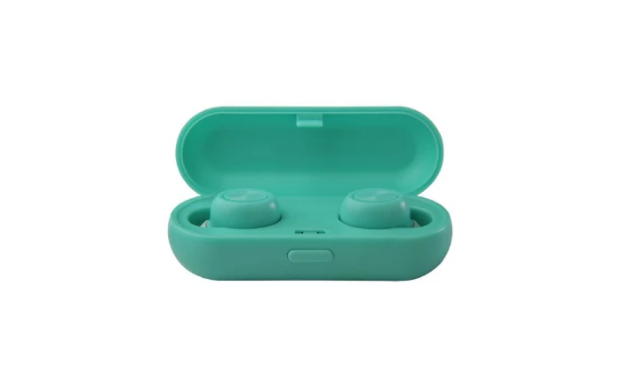 Toshiba Wireless Bluetooth Earbuds With Mic - Turquoise