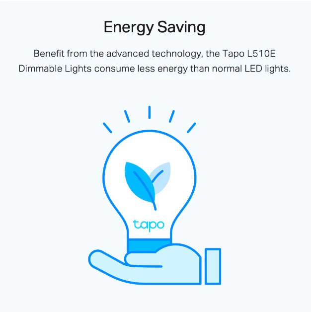 TAPO Smart Wi-Fi Light Bulb - Dimmable - Image 4