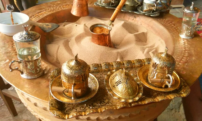 Traditional Turkish Coffee Making on Sand for Two at Turkish Spirit - Image 3