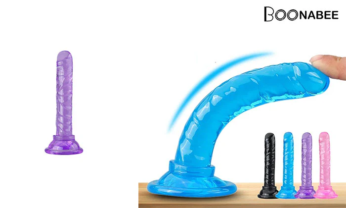 Transparent Realistic Dildo - Image 2
