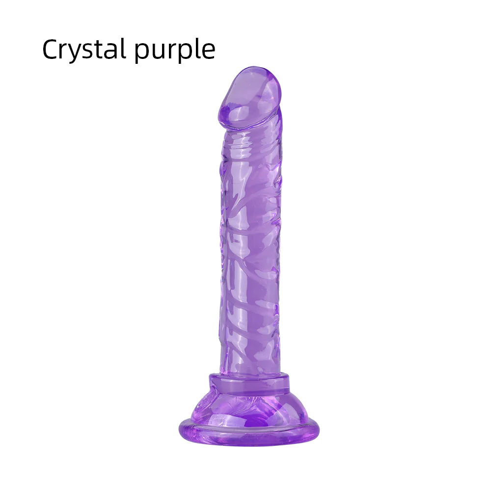Transparent Realistic Dildo - Image 4