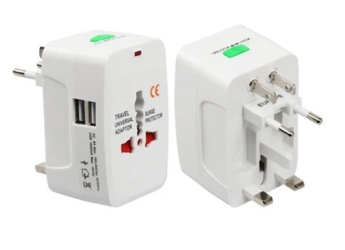 Universal Worldwide Conversion Plug With 2 USB - Image 3
