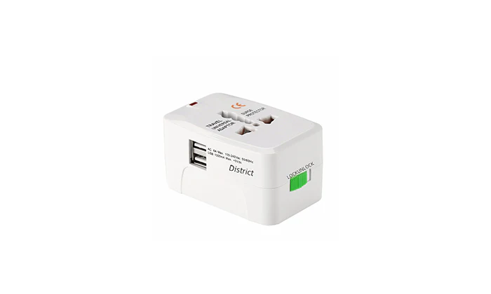 Universal Worldwide Conversion Plug With 2 USB - Image 5