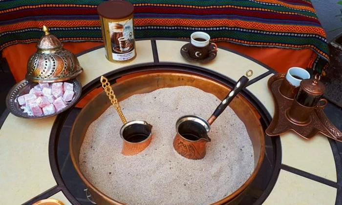Traditional Turkish Coffee Making on Sand for Two at Turkish Spirit - Image 4