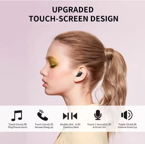TWS Earbuds Bluetooth 5.0 True Wireless Headphones - Image 13