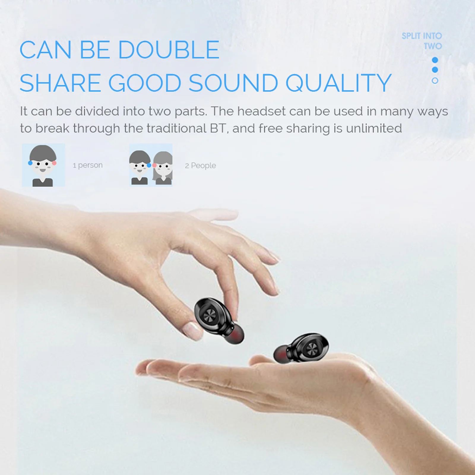 TWS Earbuds Bluetooth 5.0 True Wireless Headphones - Image 7