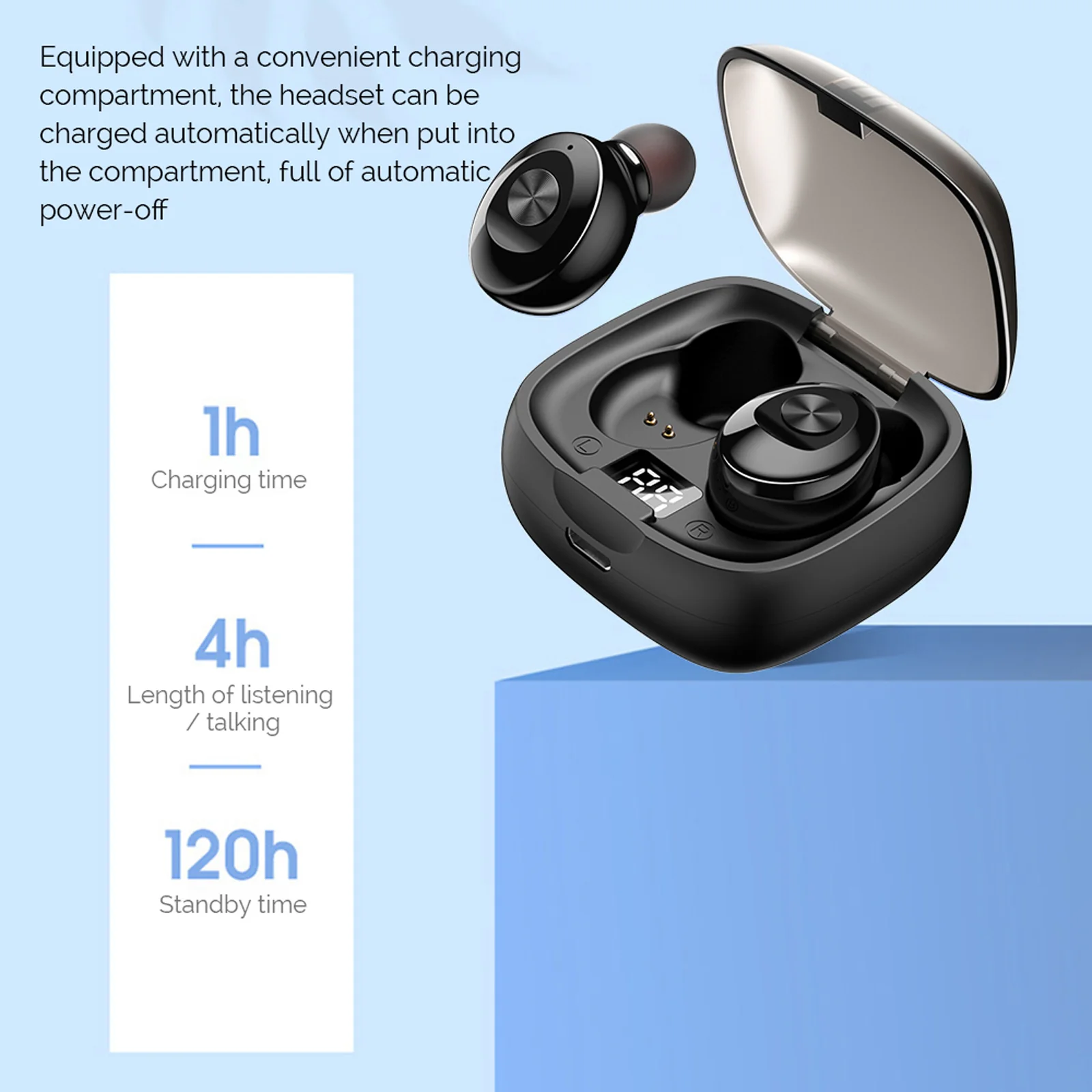 TWS Earbuds Bluetooth 5.0 True Wireless Headphones - Image 9