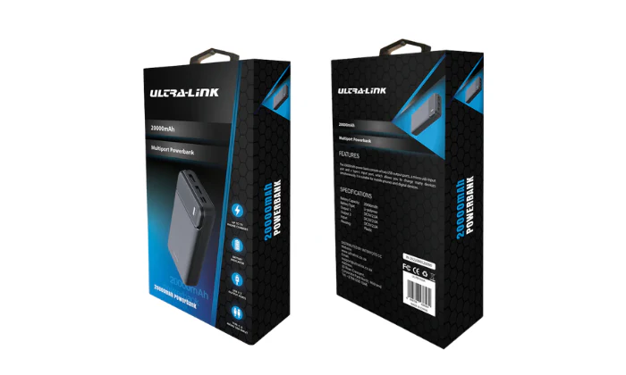 Ultra Link 20000 mAh Fast Charging Multiport Port Power Bank - Image 2