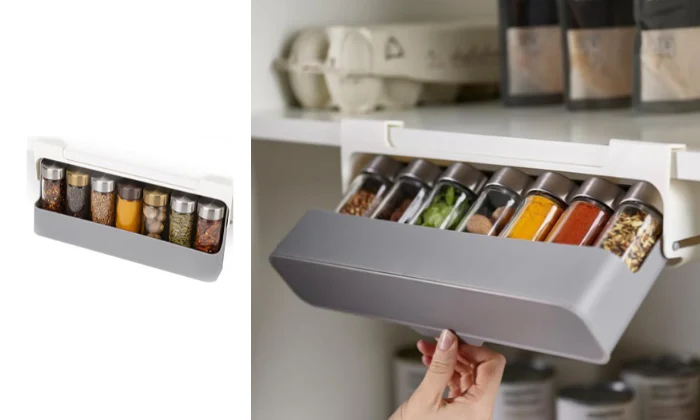 Under Cabinet Spice Rack Organizer - Fine Living - Image 2