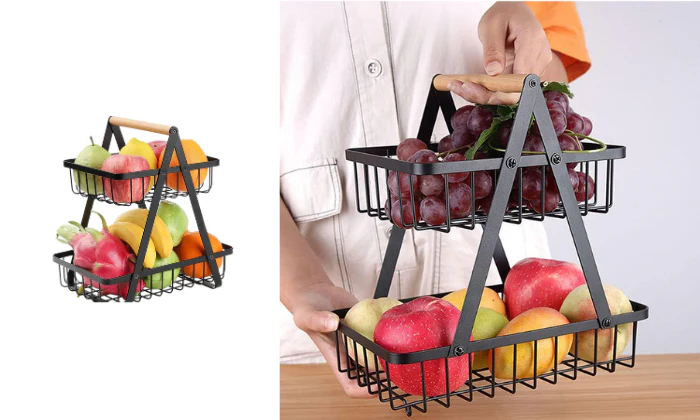 Vegetable and Fruit Basket - Fine Living - Image 2