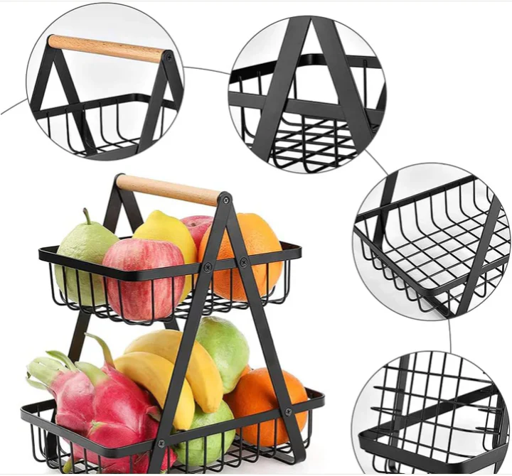 Vegetable and Fruit Basket - Fine Living - Image 3