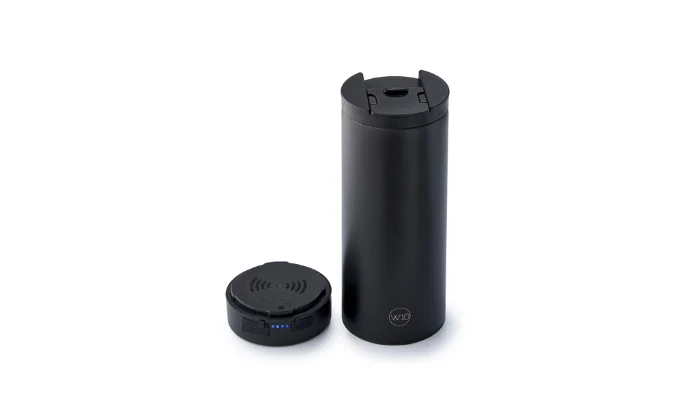 W10 London 2-in1 3000mAH Wireless Charger Travel Mug Power Cup - Image 2