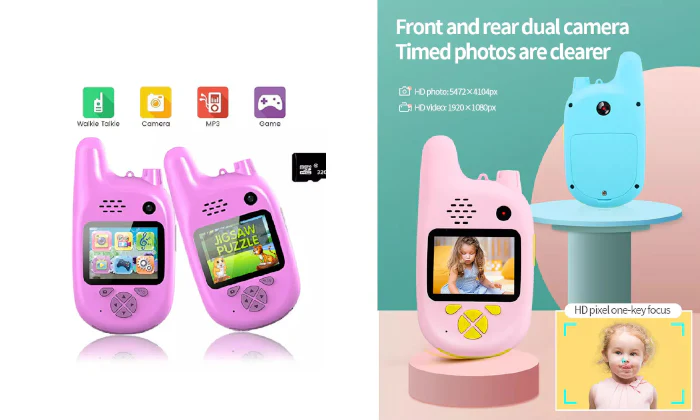Walkie Talkie Action Camera - Image 2