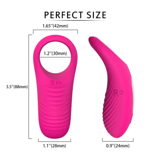 Waterproof Vibrating Rechargeable Ring Toy - Image 8