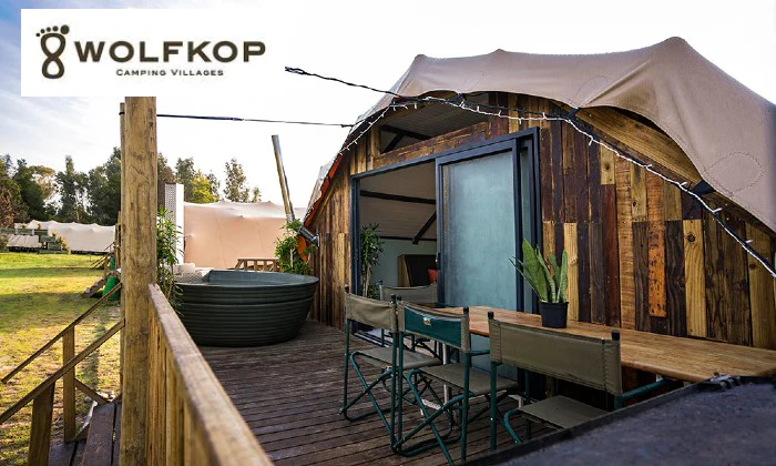 Western Cape: 1-Night Midweek Glamping Experience for 2 at Wolfkop Camping Villages