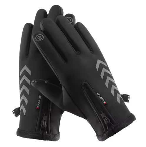 Touch Screen Fleece Winter Gloves - Image 6