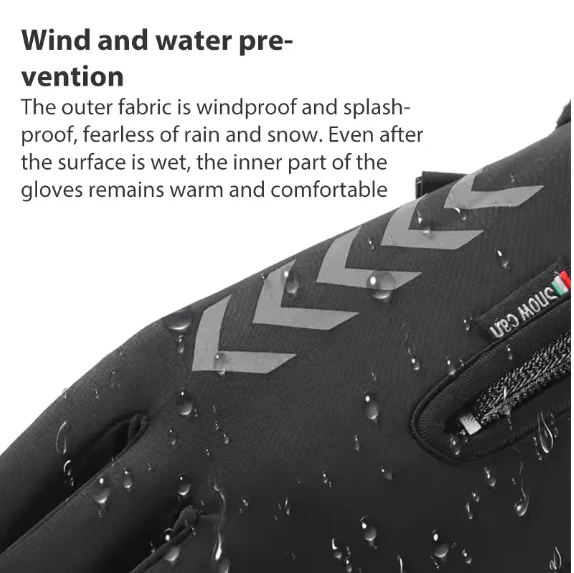 Touch Screen Fleece Winter Gloves - Image 8