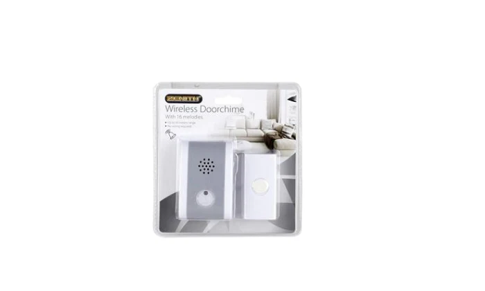 Wireless Doorbell with 16 Melodies (Battery Operated)