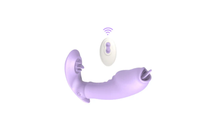 Dual-Action Wearable Vibrator – Tongue & G-Spot Stimulator