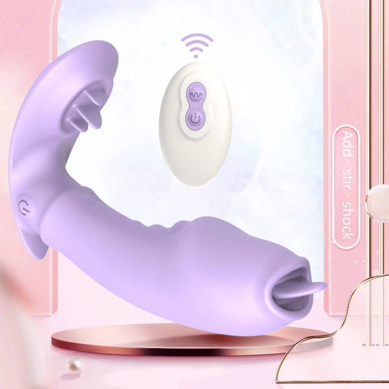 Dual-Action Wearable Vibrator – Tongue & G-Spot Stimulator - Image 3