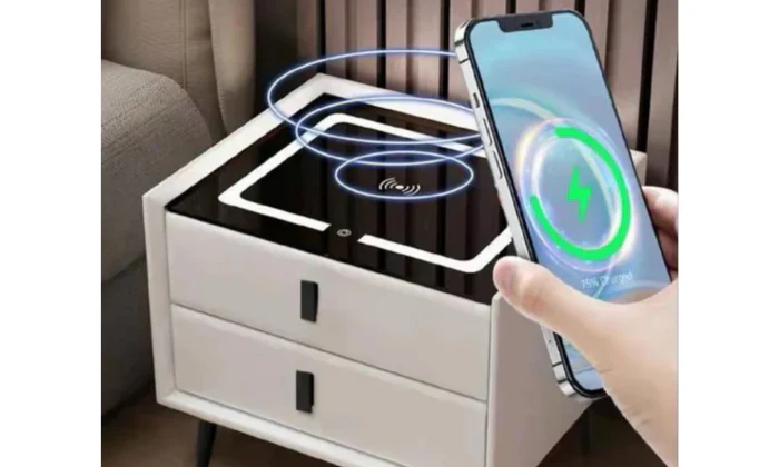Wireless Smart Side Table - Various Colours - Image 2