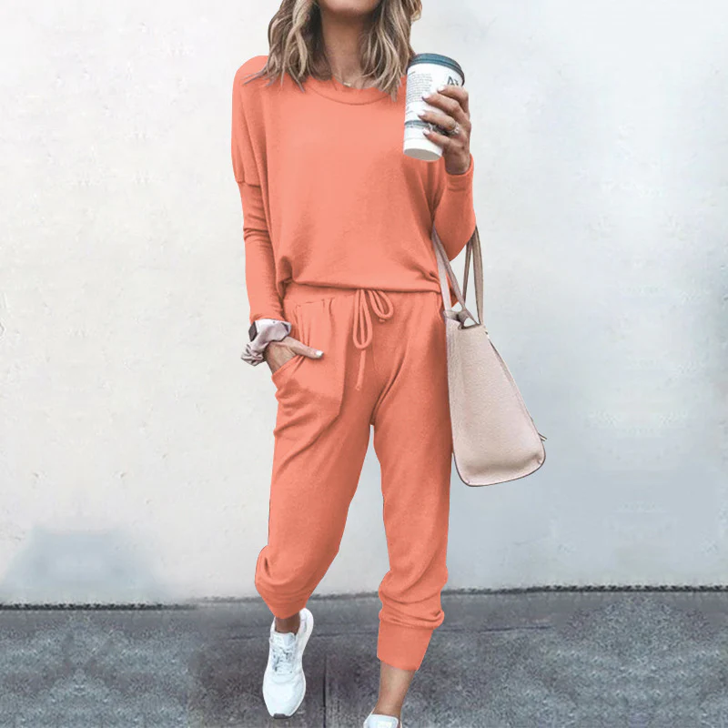 Women's Autumn And Winter Loose Long Sleeve Leisure Suit - Image 8