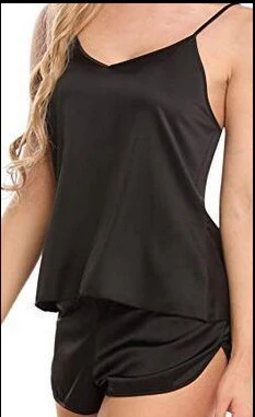 Women's Satin Pajama Set - Image 3