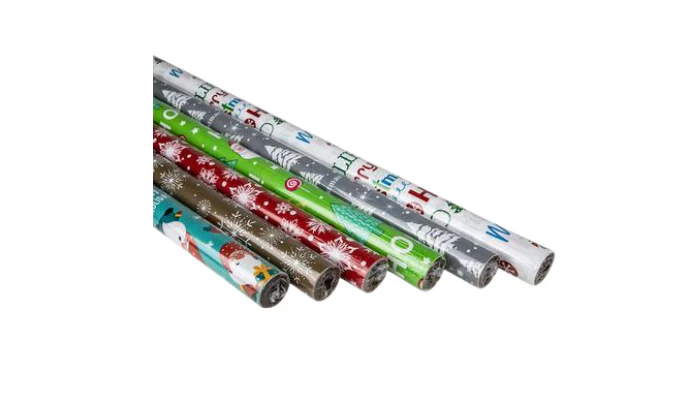 Christmas Stationery Gift Wrap (2m x 700mm, 60gsm)