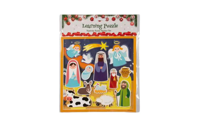 Christmas Stationery Sticker Playboard